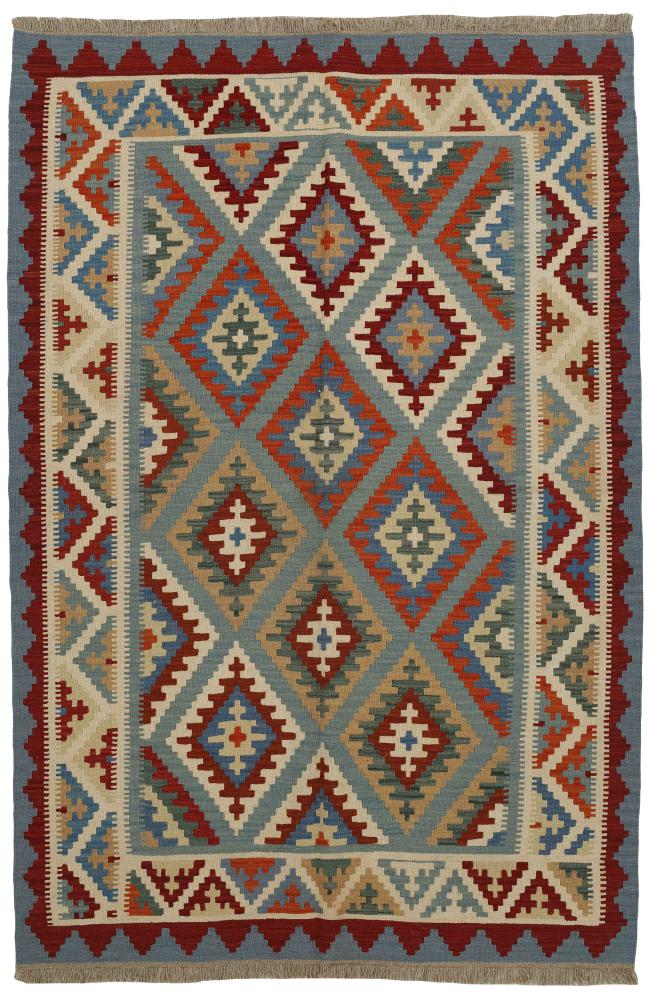 Tapete persa Kilim Fars 8'2"x5'6" 8'2"x5'6", Tapete persa Tecido à mão