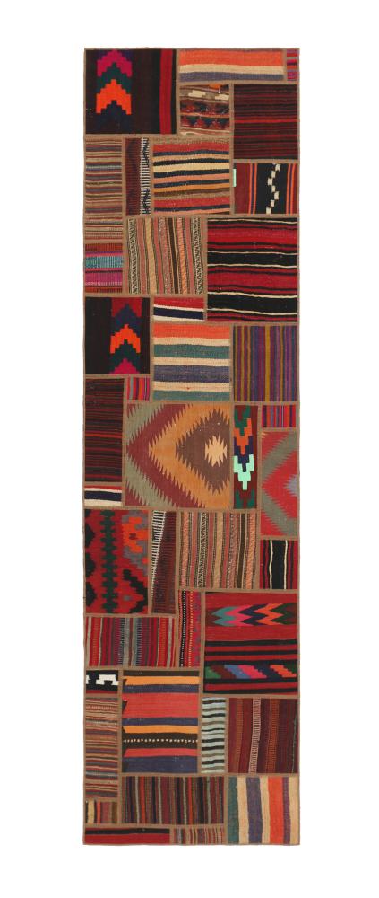 Persian Rug Kilim Patchwork 299x79 299x79, Persian Rug Woven by hand