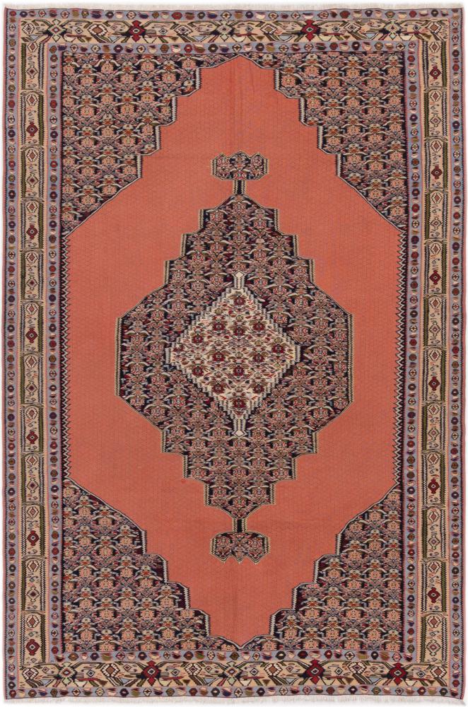 Tapete persa Kilim Senneh 299x197 299x197, Tapete persa Atado à mão