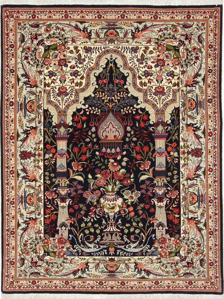 Perzsa szőnyeg Tabriz 50Raj 6'5"x4'11" 6'5"x4'11", Perzsa szőnyeg Kézzel csomózva