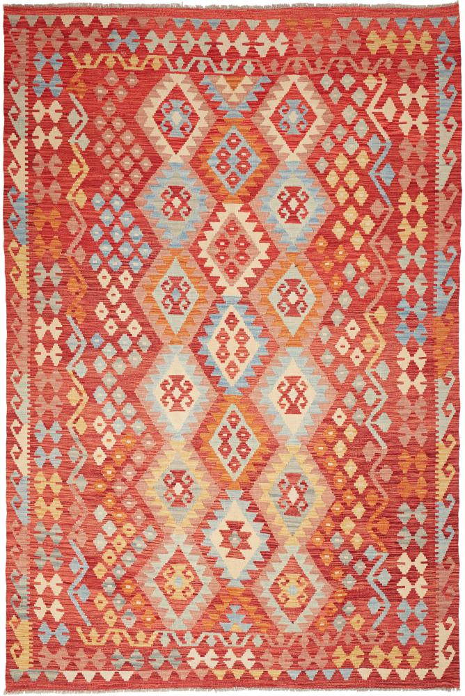Alfombra afgana Kilim Afghan 263x177 263x177, Alfombra persa Tejido a mano