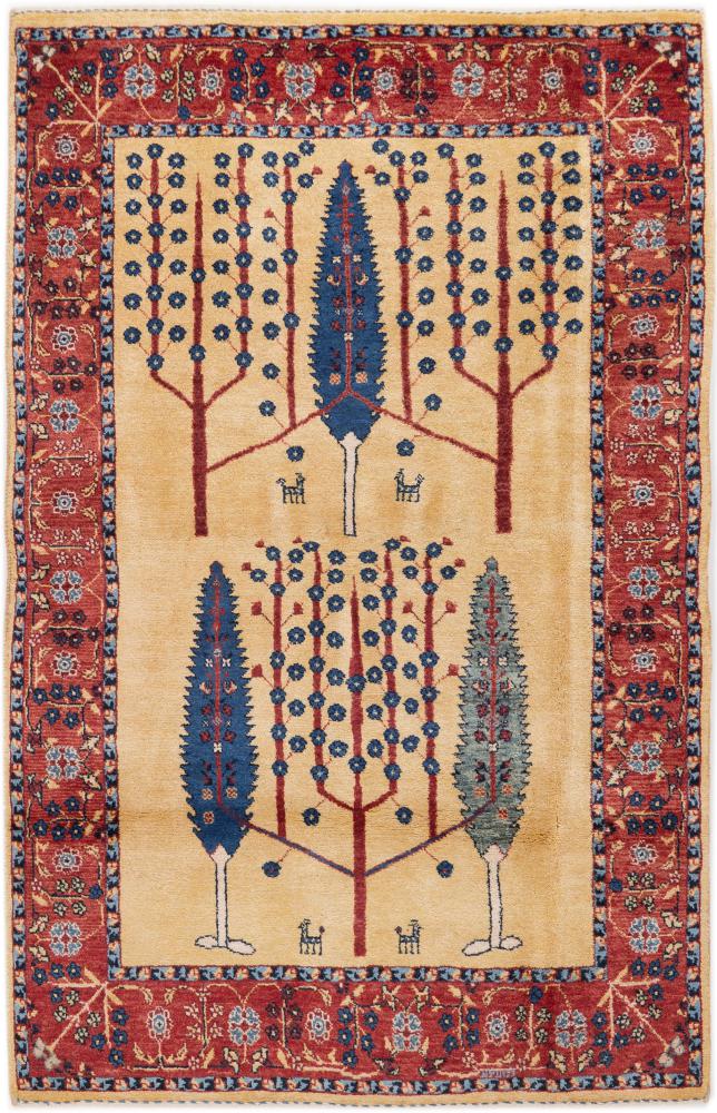 Persian Rug Persian Gabbeh Loribaft Z 159x101 159x101, Persian Rug Knotted by hand
