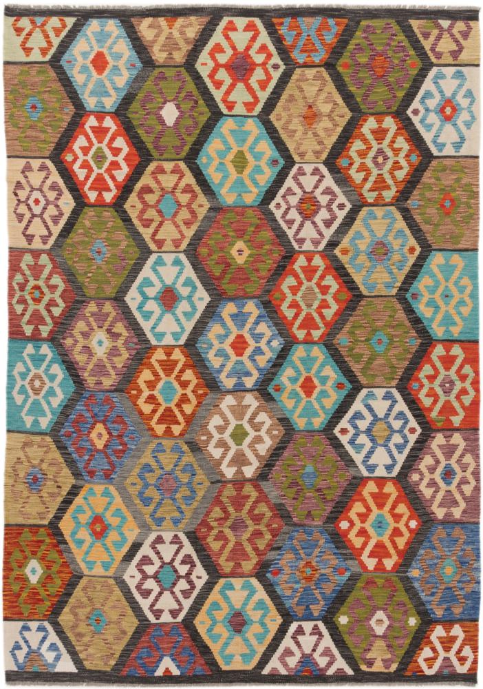 Afgán szőnyeg Kilim Afgán 289x206 289x206, Perzsa szőnyeg szőttesek