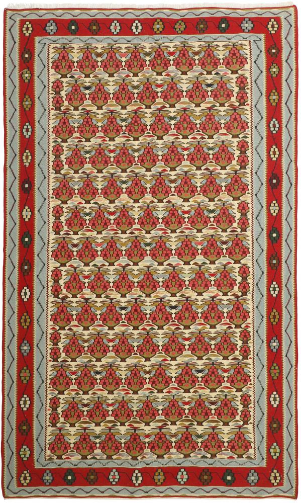 Perzsa szőnyeg Kilim Senneh 245x146 245x146, Perzsa szőnyeg Kézzel csomózva