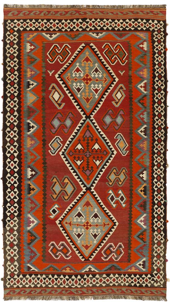 Περσικό χαλί Κιλίμ Fars παλαιός 264x139 264x139, Περσικό χαλί Χειροποίητη ύφανση