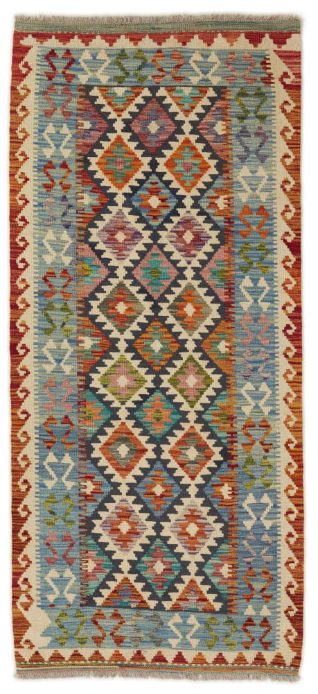 Alfombra afgana Kilim Afghan 186x85 186x85, Alfombra persa Tejido a mano