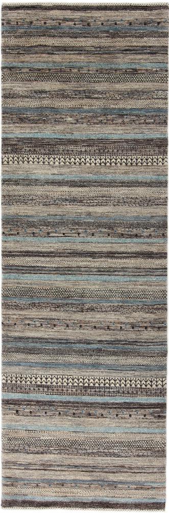 Persian Rug Persian Gabbeh Loribaft Nowbaft 246x79 246x79, Persian Rug Knotted by hand