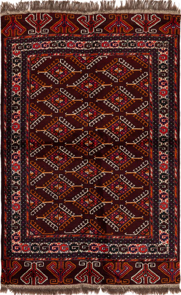Russisch tapijt Kazak 187x127 187x127, Perzisch tapijt Handgeknoopte