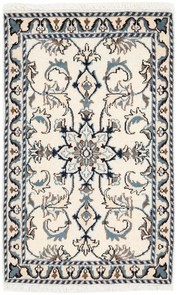 Persian Rug Nain 2'11"x1'10" 2'11"x1'10", Persian Rug Knotted by hand