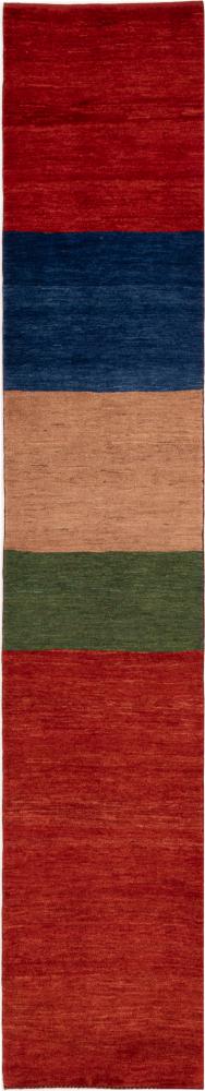 Perzisch tapijt Perzisch Gabbeh Kashkuli Banafsheh 401x75 401x75, Perzisch tapijt Handgeknoopte