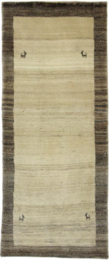 Tapis persan Persan Gabbeh 201x85 201x85, Tapis persan Noué à la main