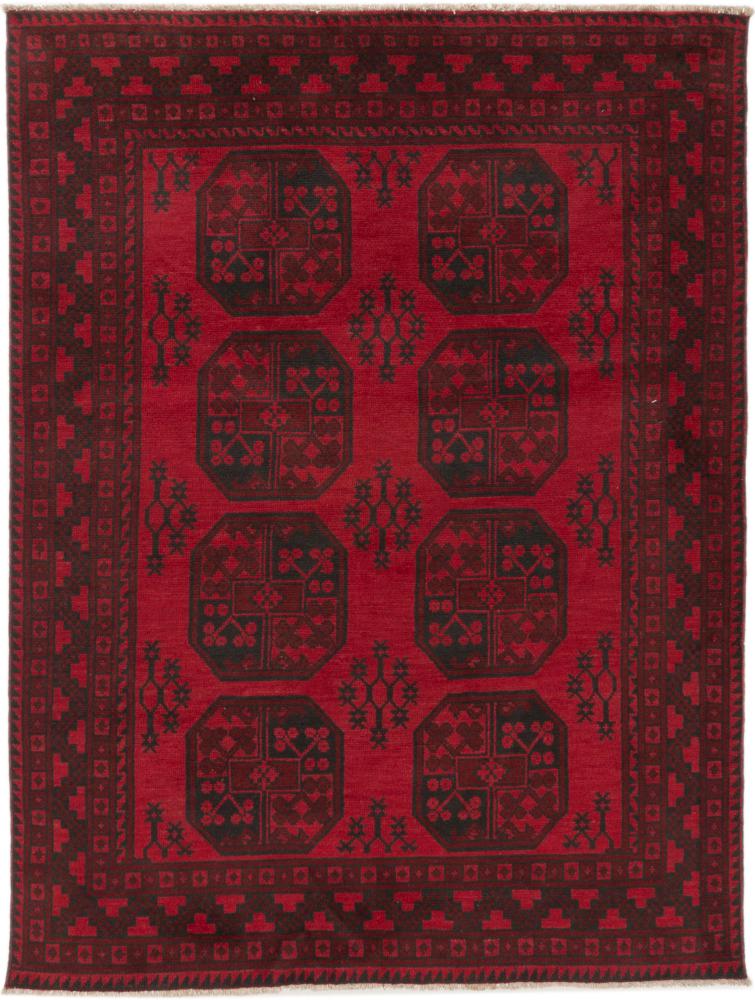 Tapete afegão Afegão Akhche 198x146 198x146, Tapete persa Atado à mão