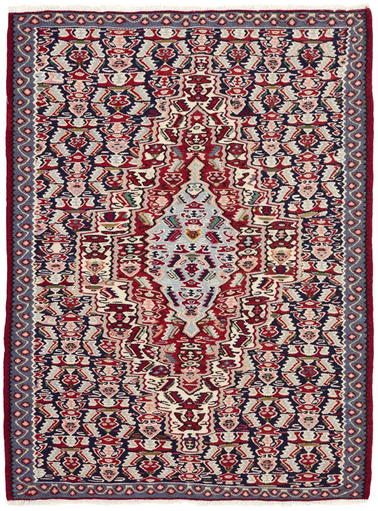 Perzsa szőnyeg Kilim Fars Senneh 105x82 105x82, Perzsa szőnyeg Kézzel csomózva