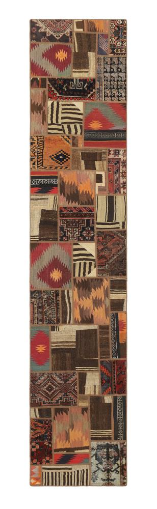 Persian Rug Kilim Patchwork 401x81 401x81, Persian Rug Woven by hand