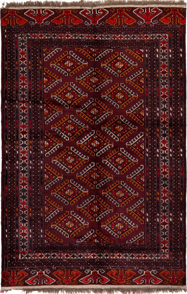 Russian rug Kazak 221x142 221x142, Persian Rug Knotted by hand