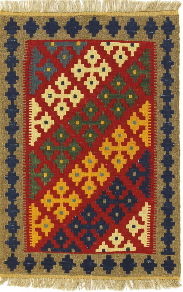 Perzsa szőnyeg Kilim Fars 91x61 91x61, Perzsa szőnyeg szőttesek