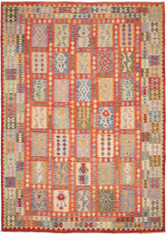 Afghanska mattan Kilim Afghan 352x251 352x251, Persisk matta handvävd 