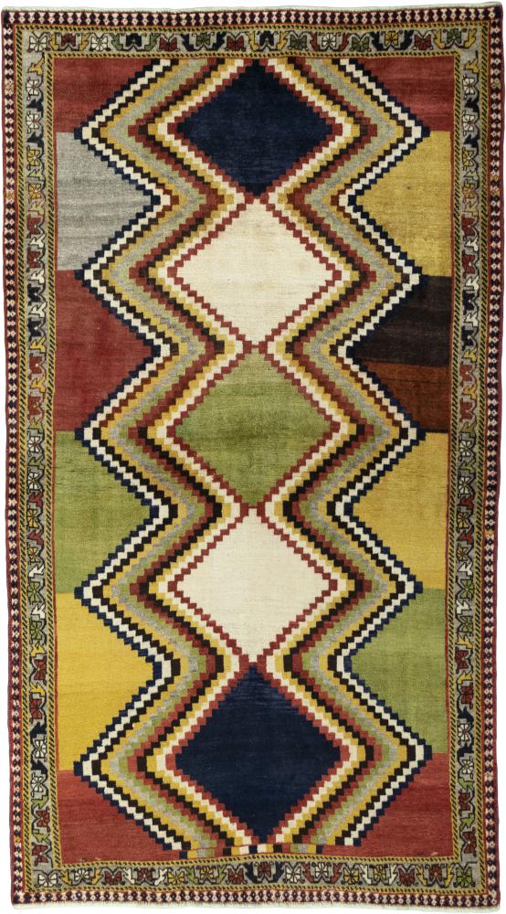 Persian Rug Persian Gabbeh Ghashghai 233x133 233x133, Persian Rug Knotted by hand