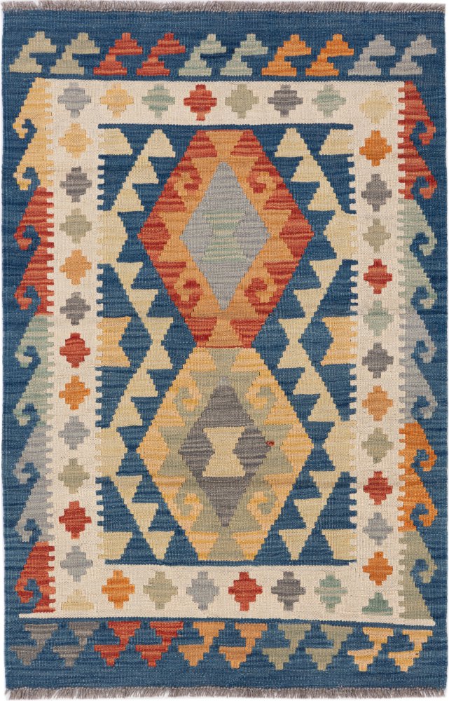 Afghansk teppe Kelim Afghan 123x79 123x79, Persisk teppe Håndvevd