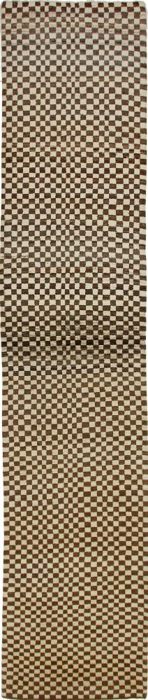 Persian Rug Persian Gabbeh Loribaft Design 433x86 433x86, Persian Rug Knotted by hand