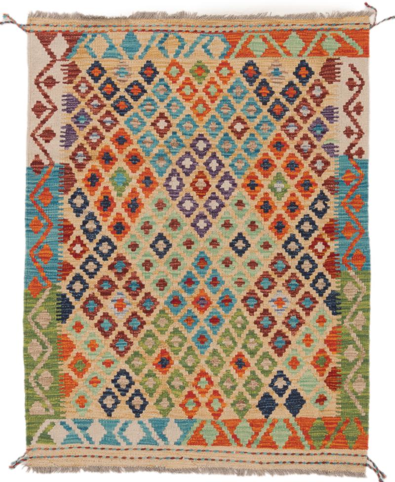 Tapete afegão Kilim Afegão 135x105 135x105, Tapete persa Tecido à mão