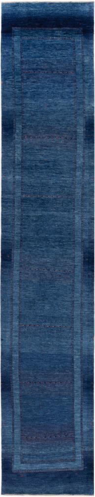 Tapis persan Persan Gabbeh Loribaft Atash 451x85 451x85, Tapis persan Noué à la main