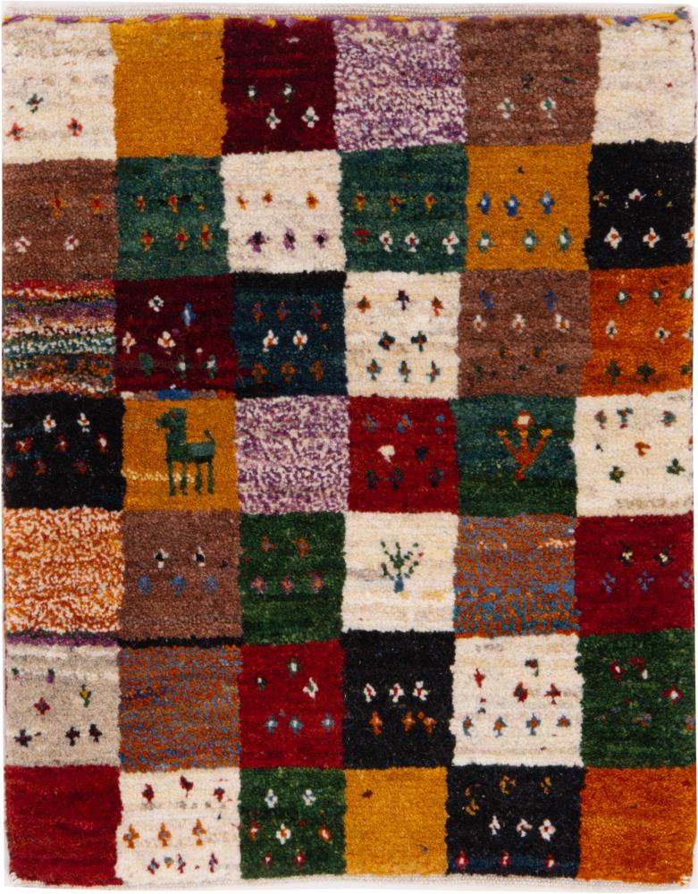 Alfombra persa Persia Gabbeh Nomad 61x41 61x41, Alfombra persa Anudado a mano