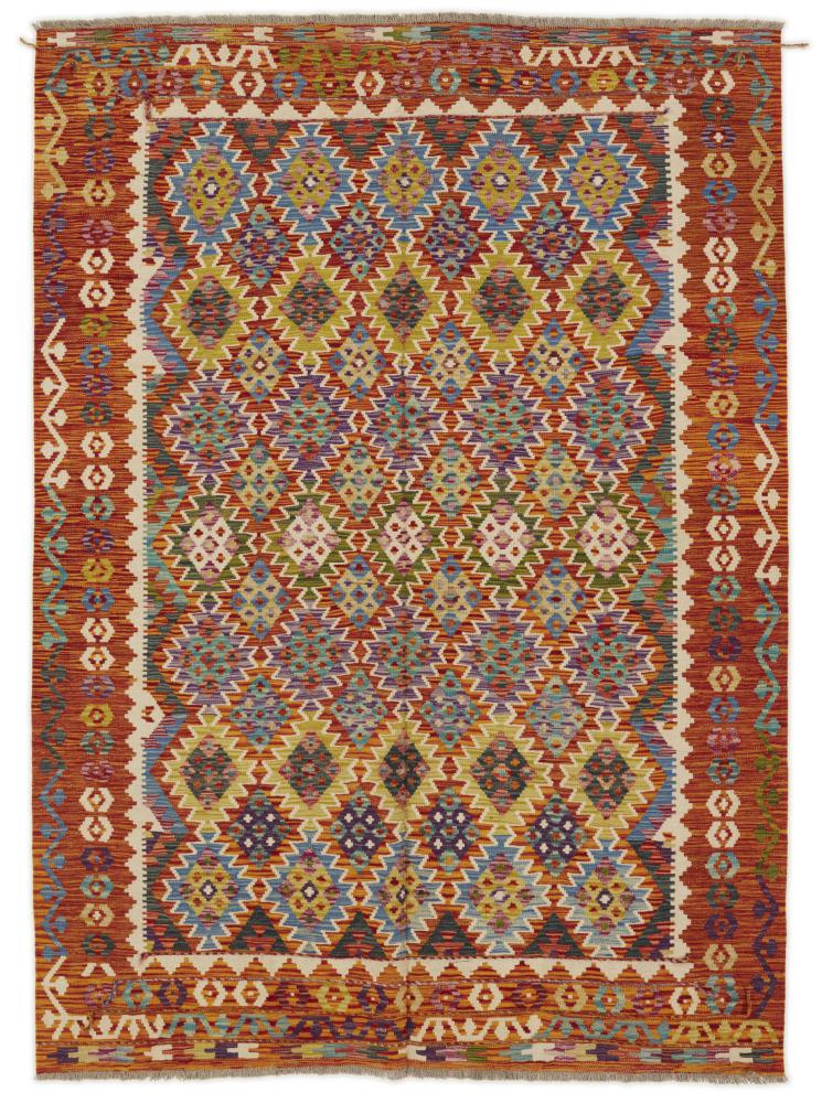 Afghan rug Kilim Afghan 241x176 241x176, Persian Rug Woven by hand