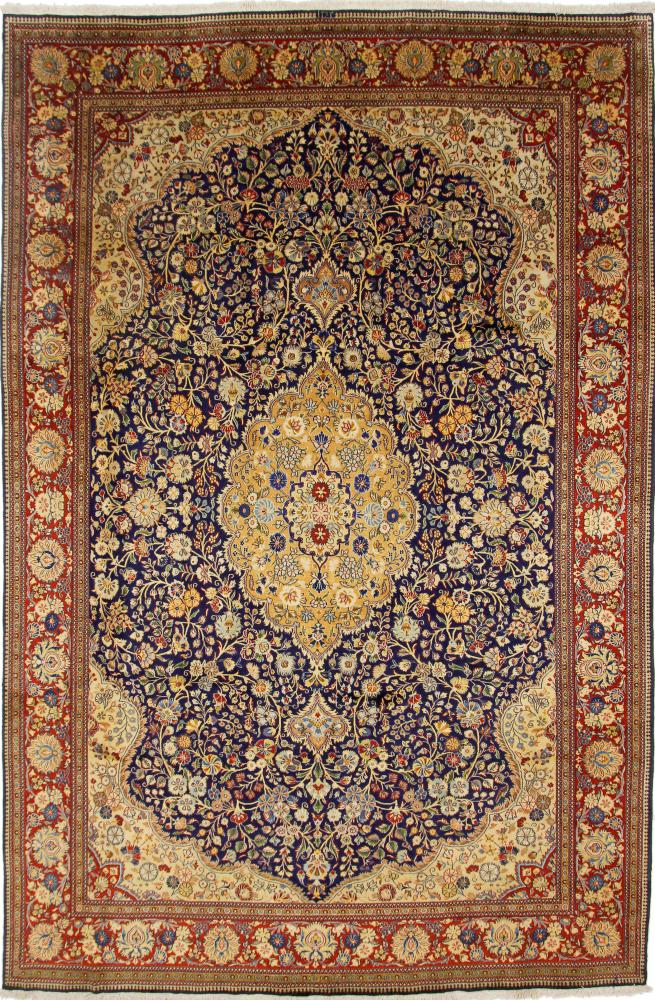 Tapete persa Tabriz 382x251 382x251, Tapete persa Atado à mão