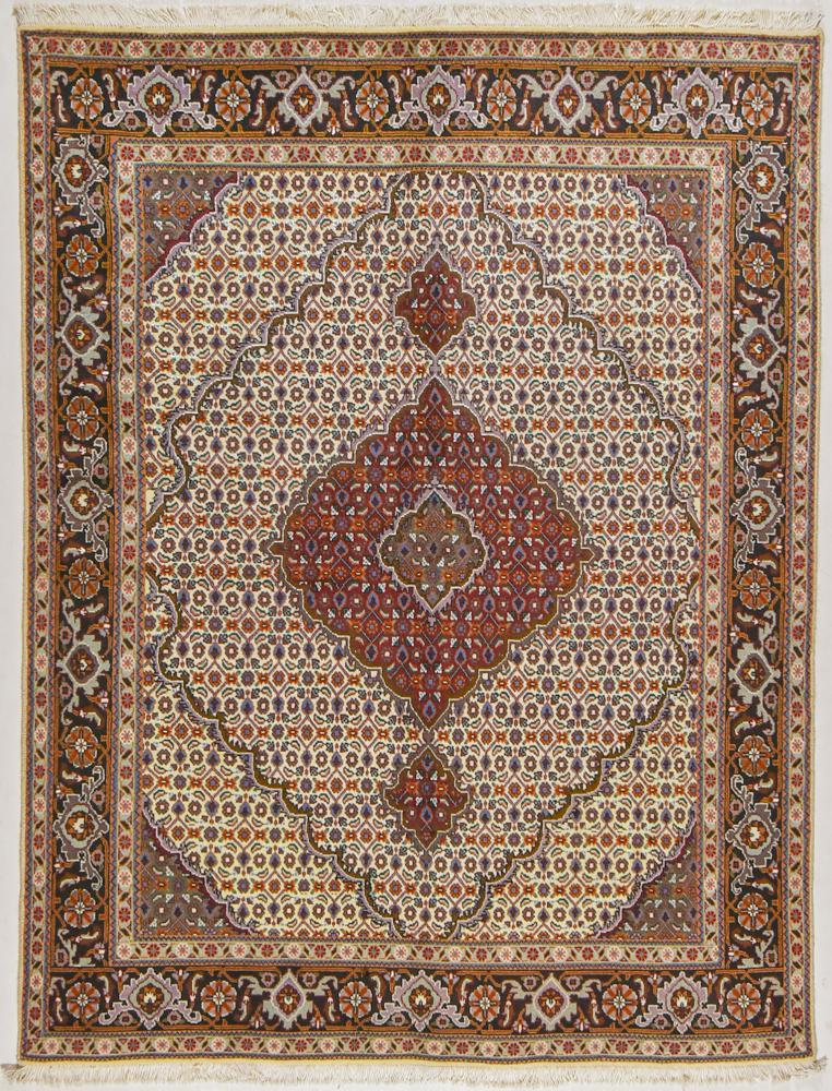 Tapete persa Tabriz 40Raj 203x151 203x151, Tapete persa Atado à mão