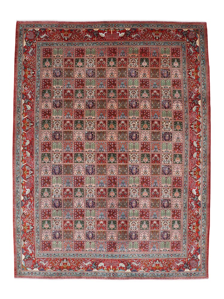 Tapis persan Moud 391x296 391x296, Tapis persan Noué à la main