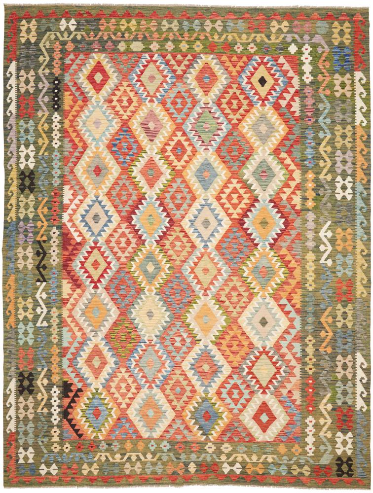 Afghanska mattan Kilim Afghan 349x259 349x259, Persisk matta handvävd 