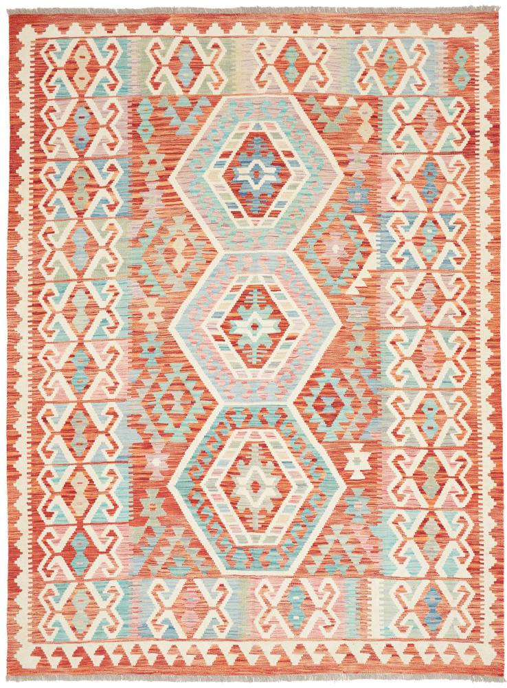 Afghansk tæppe Kelim Afghan 239x179 239x179, Persisk tæppe Håndvævet