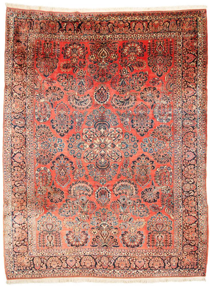 Persian Rug Sarouk Antique 352x270 352x270, Persian Rug Knotted by hand
