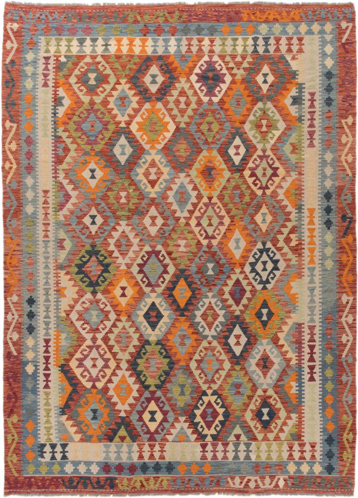 Tapete afegão Kilim Afegão 348x254 348x254, Tapete persa Tecido à mão