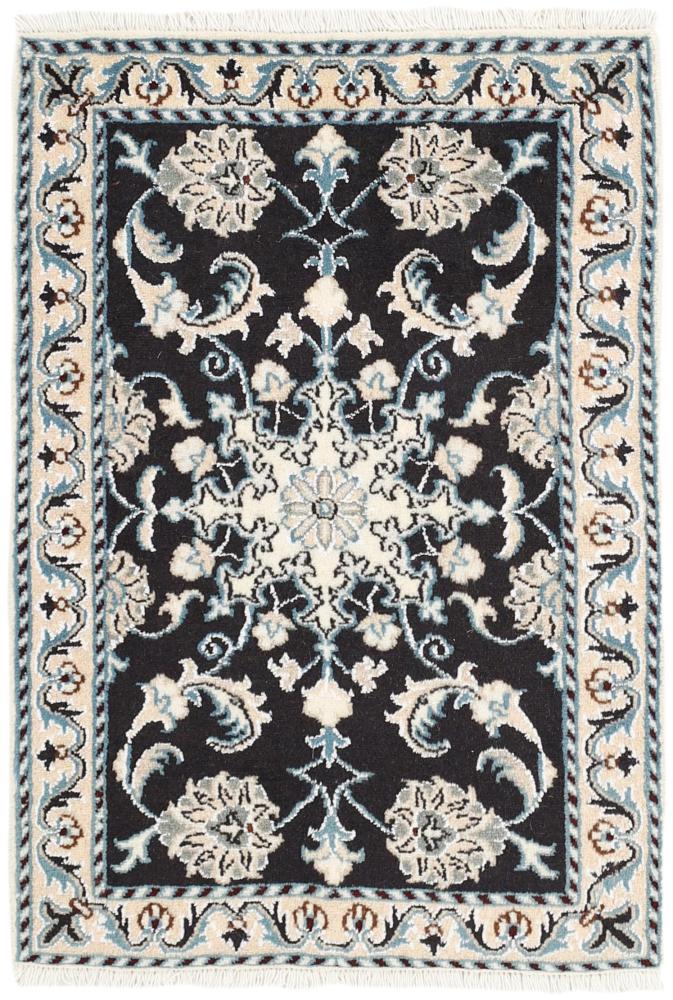 Persian Rug Nain 2'10"x2'0" 2'10"x2'0", Persian Rug Knotted by hand