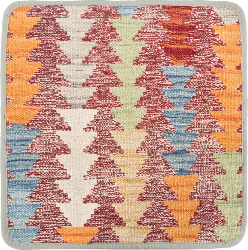 Tappeto Afgano Kilim Afghan Copricuscino 45x45 45x45, Tappeto persiano Annodato a mano