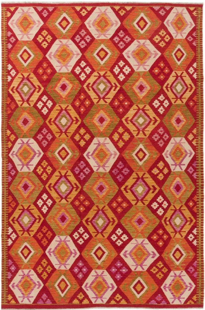 Tapete afegão Kilim Afegão 309x209 309x209, Tapete persa Tecido à mão