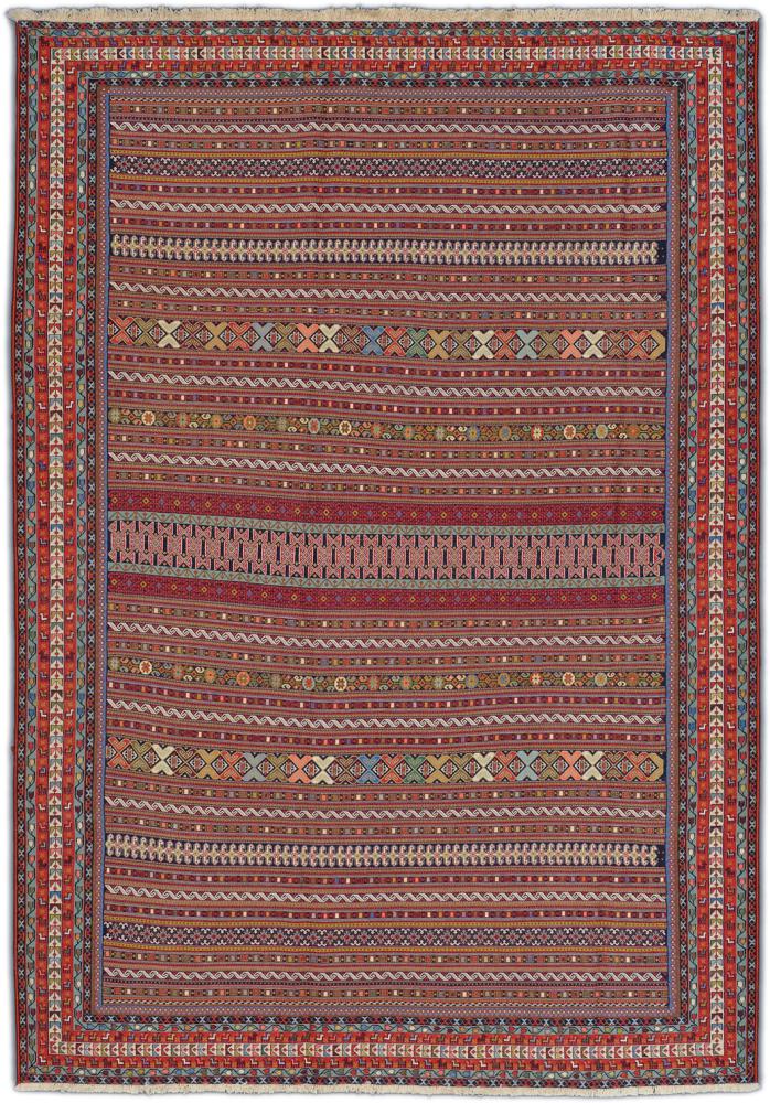 Tapis persan Kelim Sirjan                284x196 284x196, Tapis persan Noué à la main
