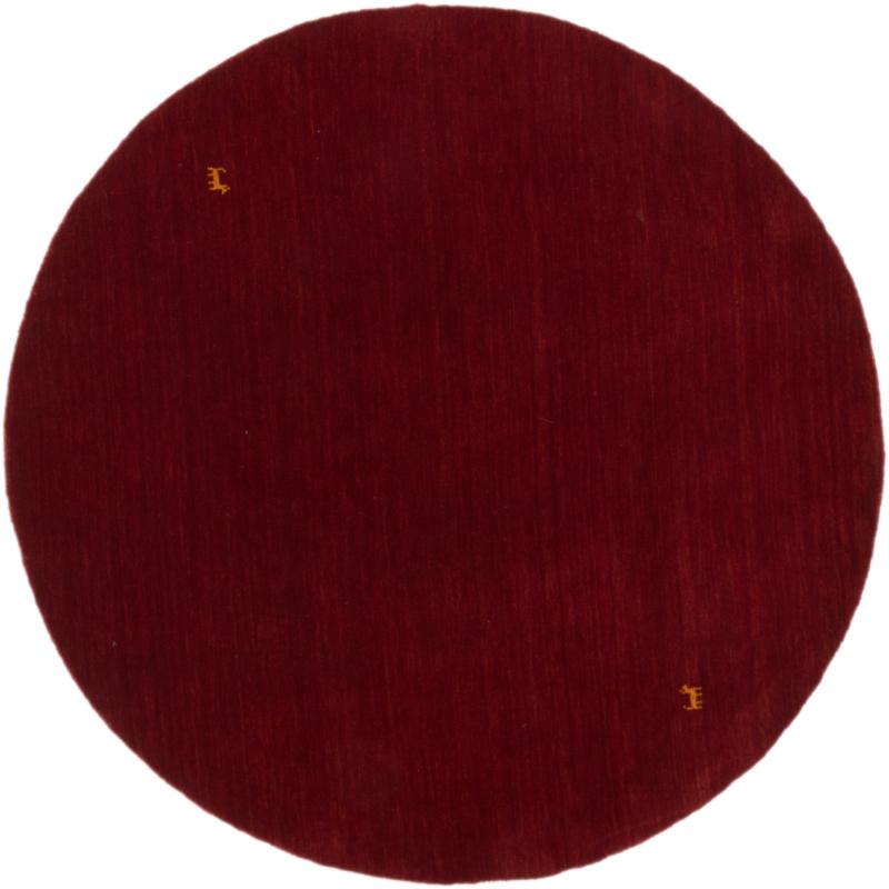 Indo rug Loom Gabbeh Red 201x201 201x201, Persian Rug Loom knotted