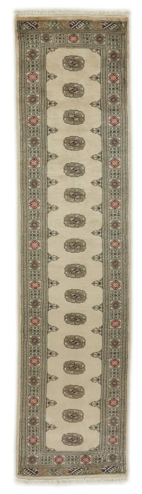 Pakistani rug Pakistan Buchara 3ply 10'6"x2'6" 10'6"x2'6", Persian rug Hand-knotted
