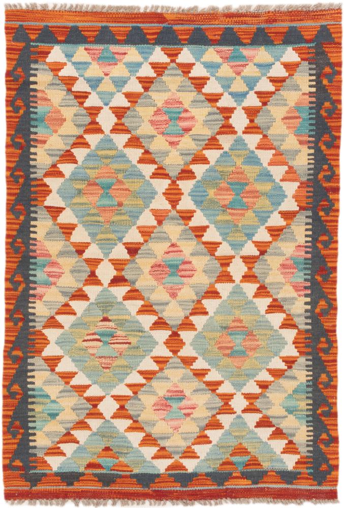 Tapete afegão Kilim Afegão 118x80 118x80, Tapete persa Tecido à mão