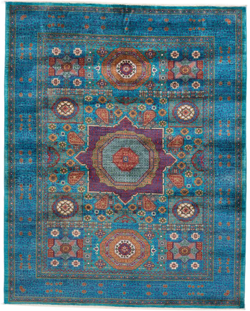 Afghan rug Mamluk 193x156 193x156, Persian Rug Knotted by hand