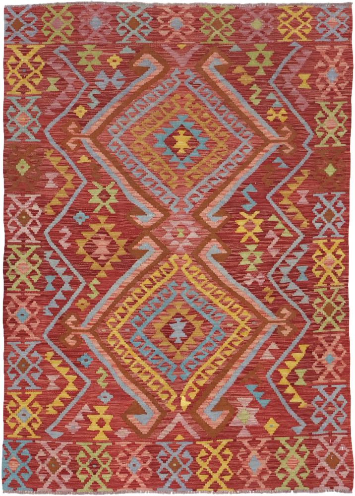 Afgán szőnyeg Kilim Afgán 180x129 180x129, Perzsa szőnyeg Kézzel szőtt