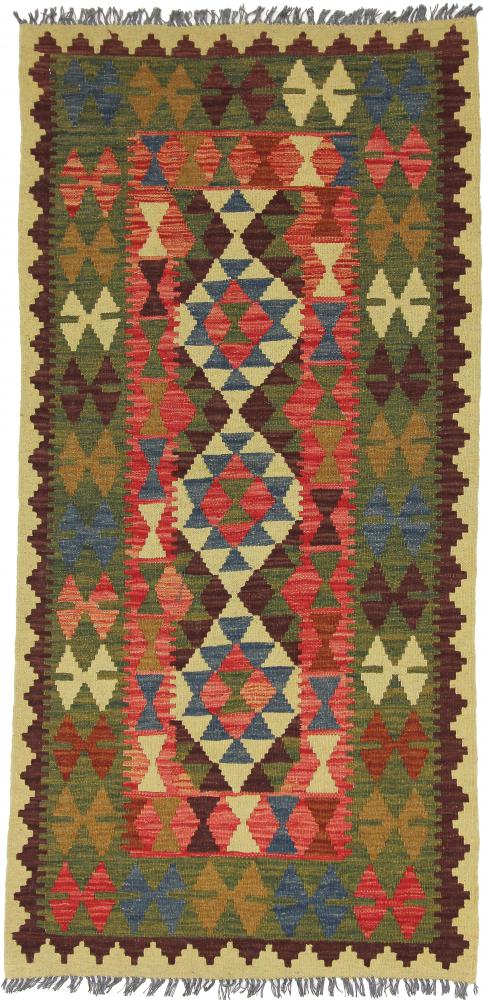 Afghaans tapijt Kilim Afghan 199x95 199x95, Perzisch tapijt Handgeweven