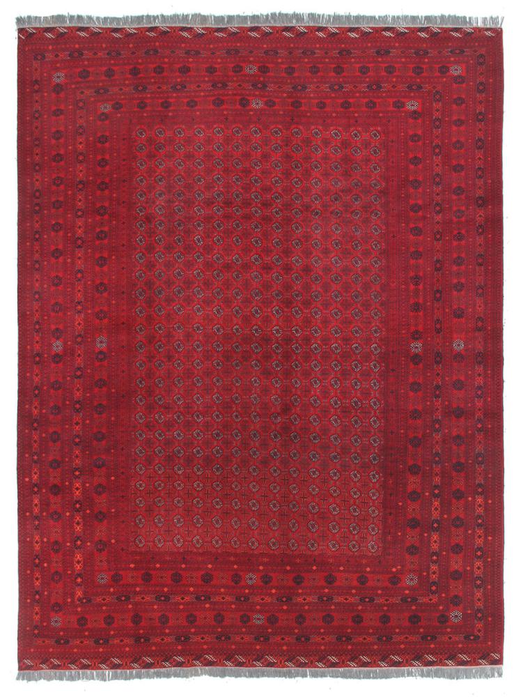 Afghan rug Afghan Mauri 12'11"x9'8" 12'11"x9'8", Persian rug Hand-knotted
