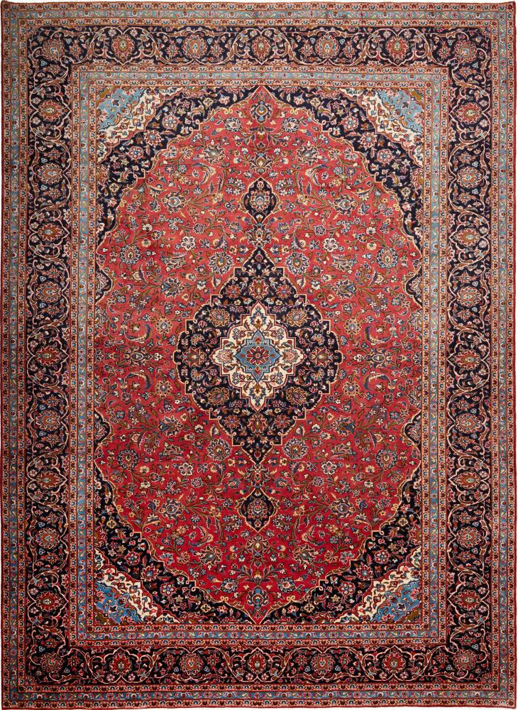 Persian Rug Keshan 410x296 410x296, Persian Rug Knotted by hand