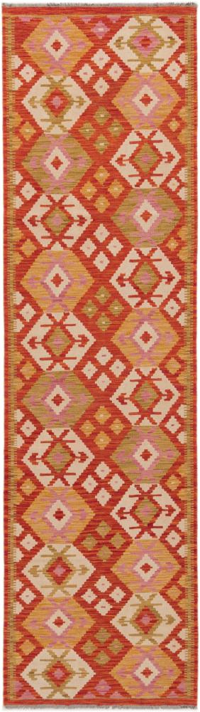 Tapete afegão Kilim Afegão Heritage 302x84 302x84, Tapete persa Tecido à mão