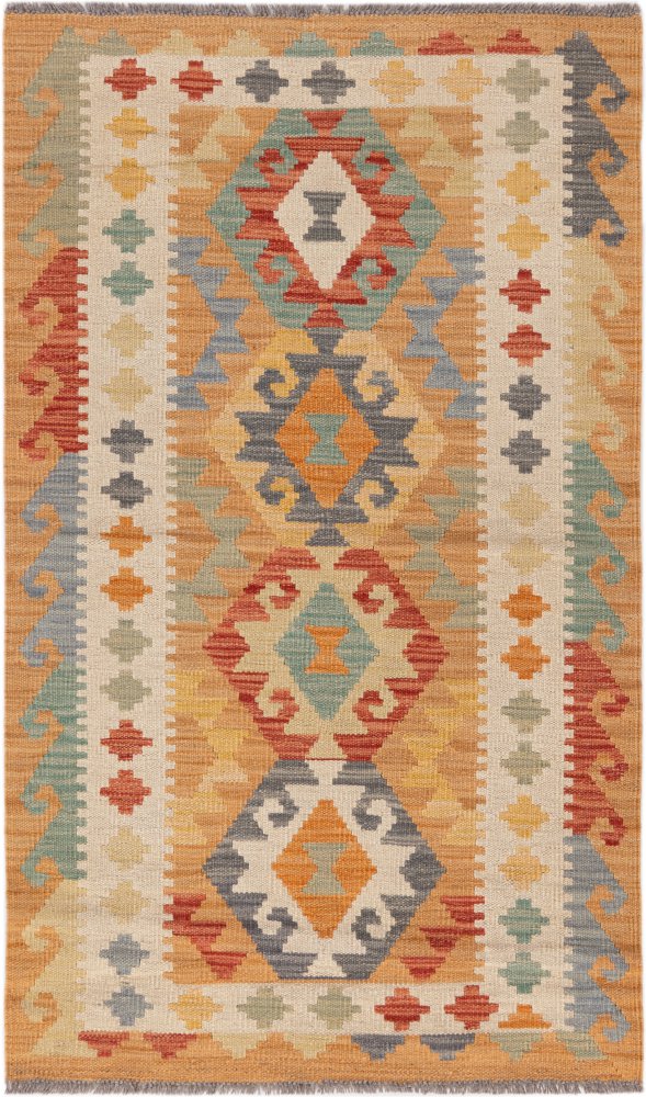 Afgański dywan Kilim Afghan 132x78 132x78, Dywan perski Ręcznie tkany