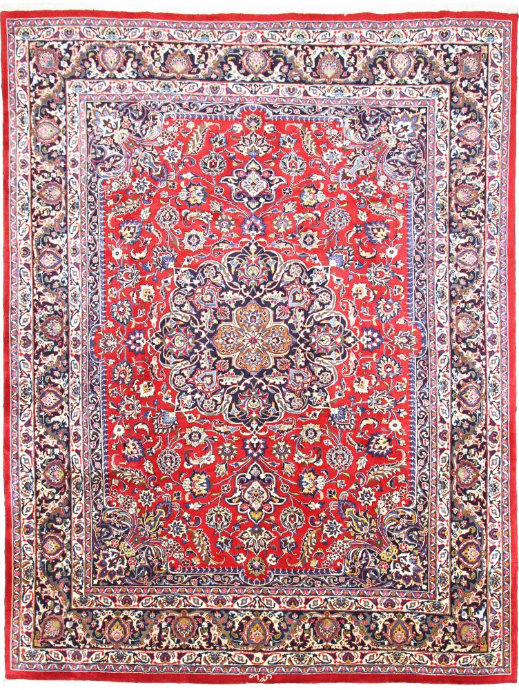 Persisk tæppe Mashhad 385x294 385x294, Persisk tæppe Knyttet i hånden